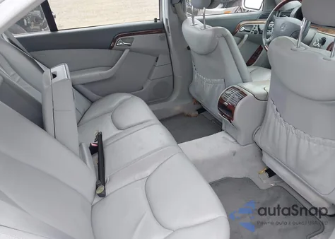 2001 Mercedes-Benz S 500 из США, поврежденный, VIN WDBNG75J91A174025